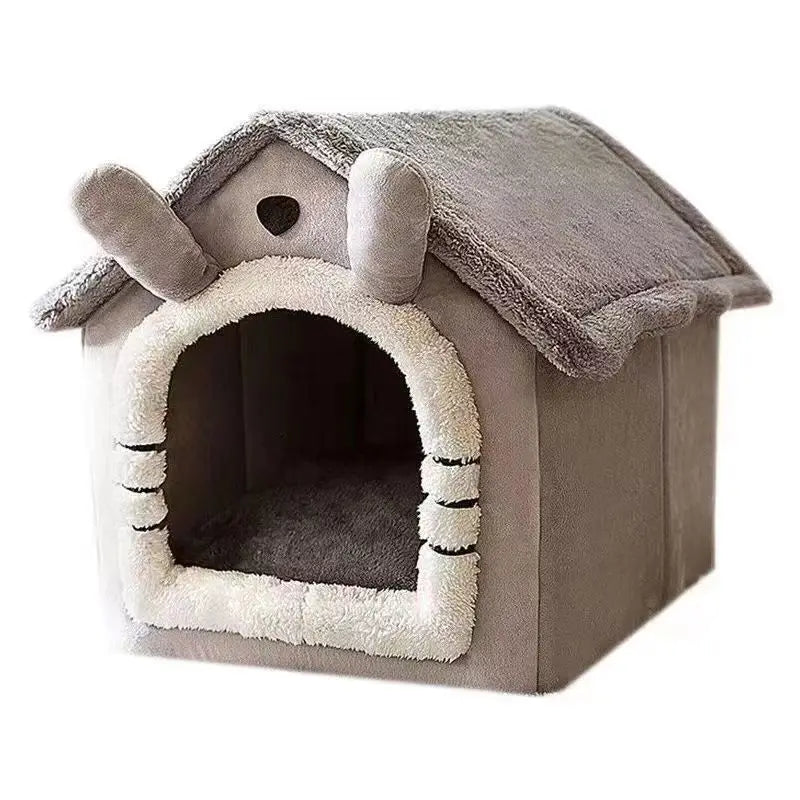 CozyHaven Indoor Pet Tent Bed Soft & Warm Sleeping House for Small Dogs & Cats