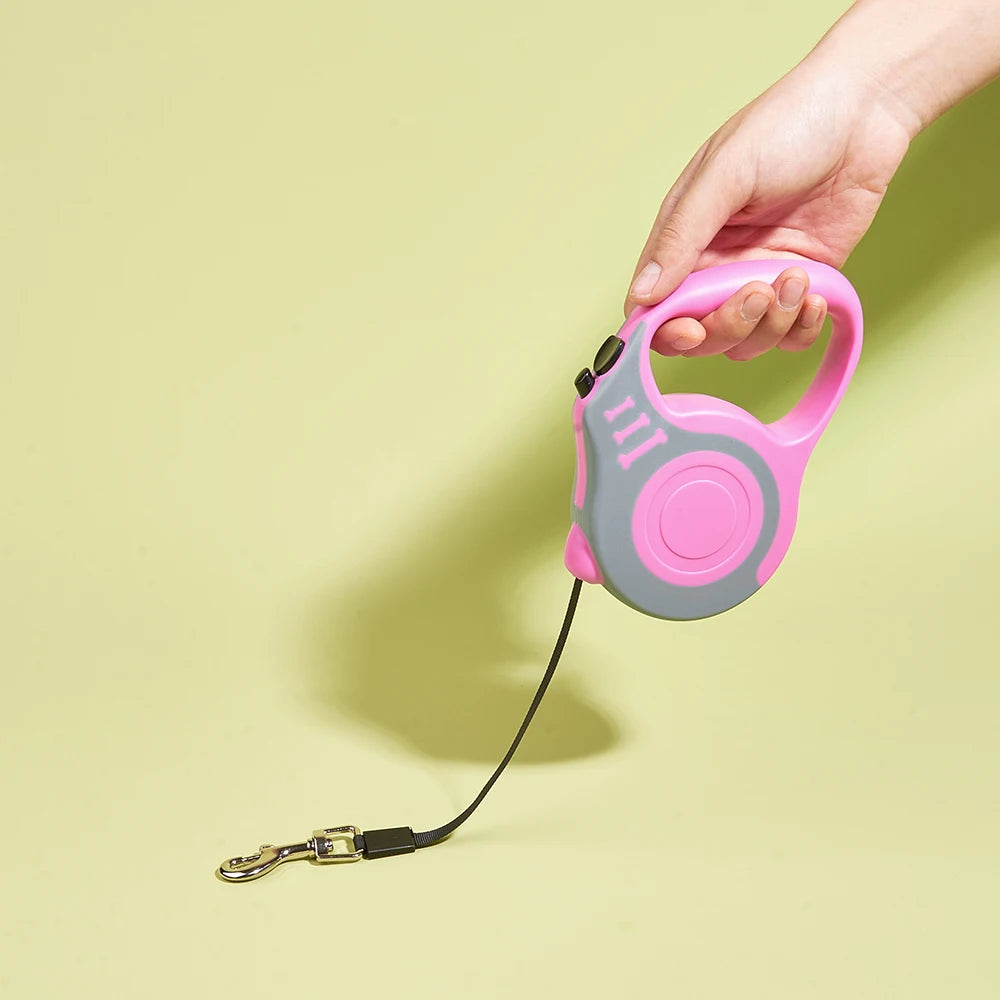 PawFlex Retractable Dog Leash | Adjustable Nylon Lead for Dogs & Cats