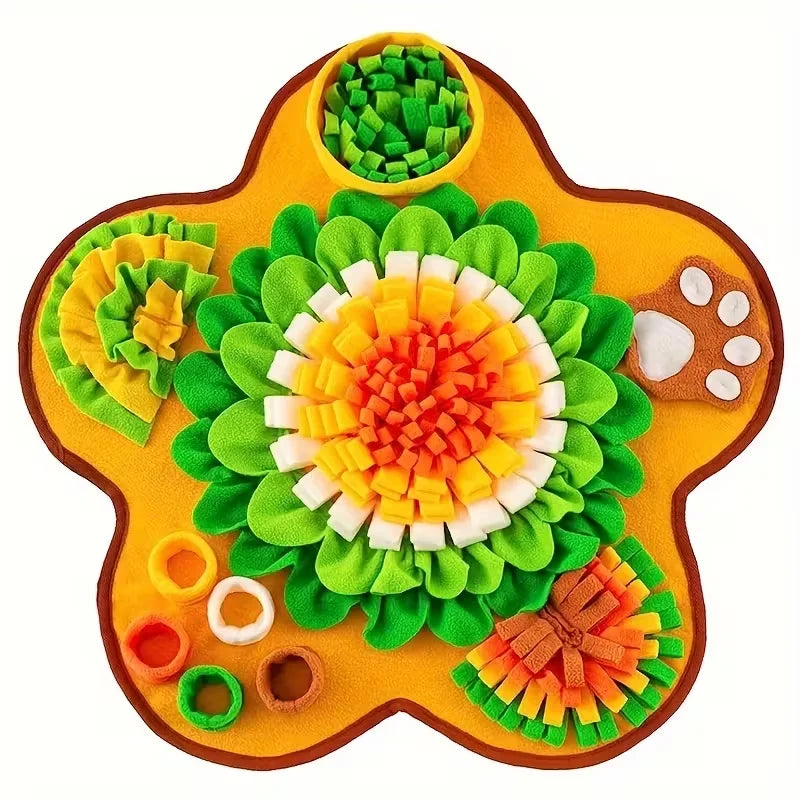 SnufflePaws Interactive Snuffle Mat  Slow Feeder & Foraging Toy for Dogs