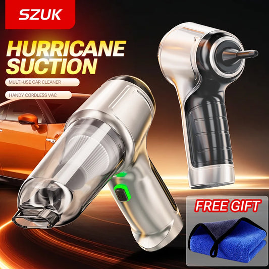 15,000Pa Cordless Handheld Vacuum Cleaner  Powerful Suction for Car, Home, Dust & Hard-to-Reach Areas