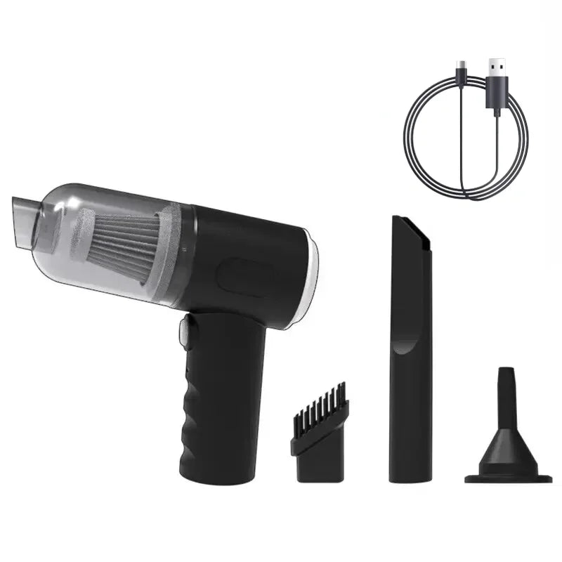 9000Pa Cordless Handheld Vacuum Cleaner | Portable Wet & Dry Cleaner for Car & Home