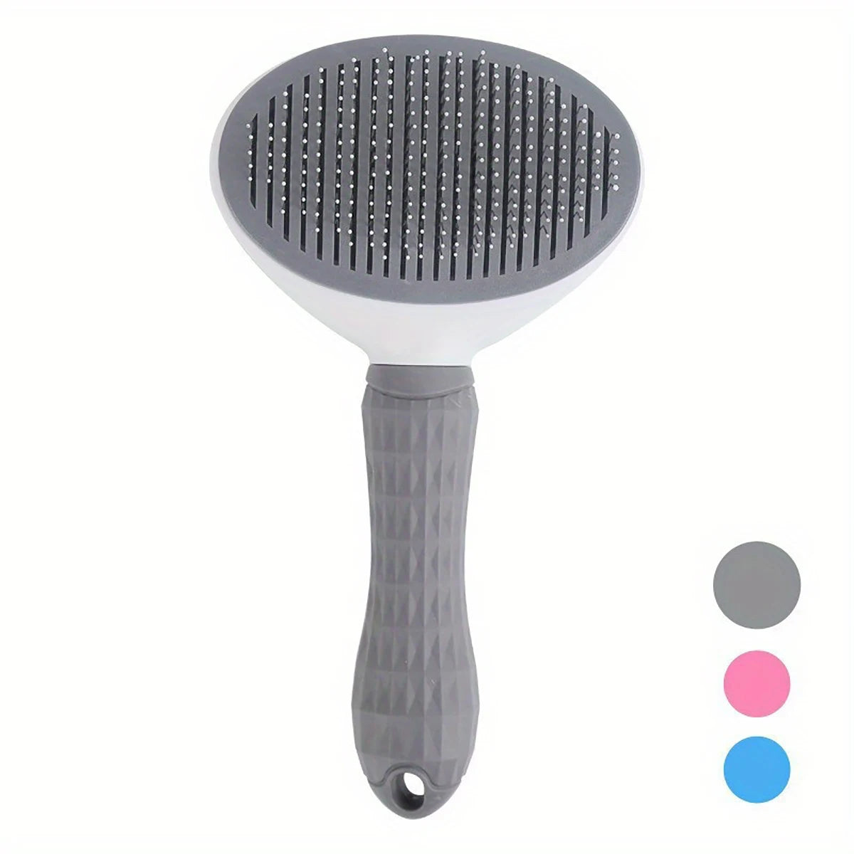 Self-Cleaning Pet Grooming Brush | One-Click Hair Remover for Cats & Dogs
