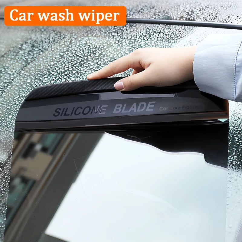 AutoDry Silicone Car Water Squeegee  Scratch-Free Vehicle Drying Wiper