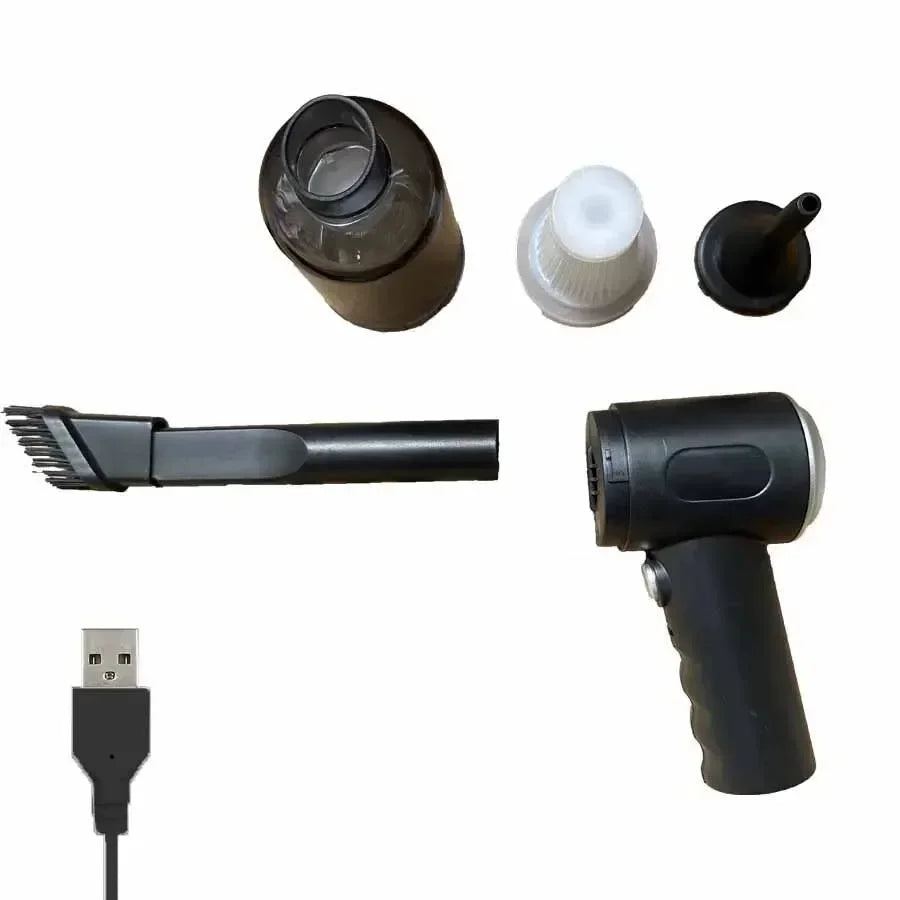 9000Pa Cordless Handheld Vacuum Cleaner | Portable Wet & Dry Cleaner for Car & Home