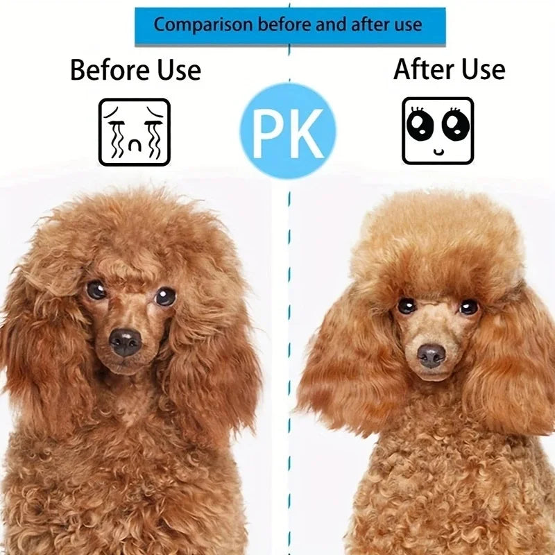 Self-Cleaning Pet Grooming Brush | One-Click Hair Remover for Cats & Dogs