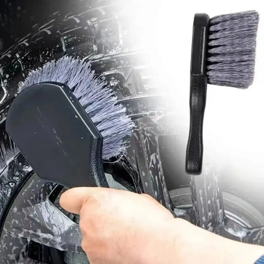 AutoShine Wheel & Tire Detail Brush  Professional Car Cleaning