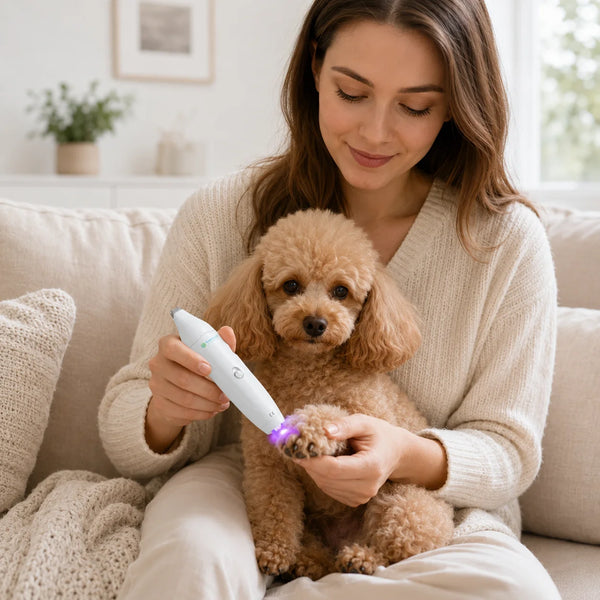 Precision Pet Paw Trimmer  2 Speed Rechargeable Grooming Tool for Safe & Easy Paw Care