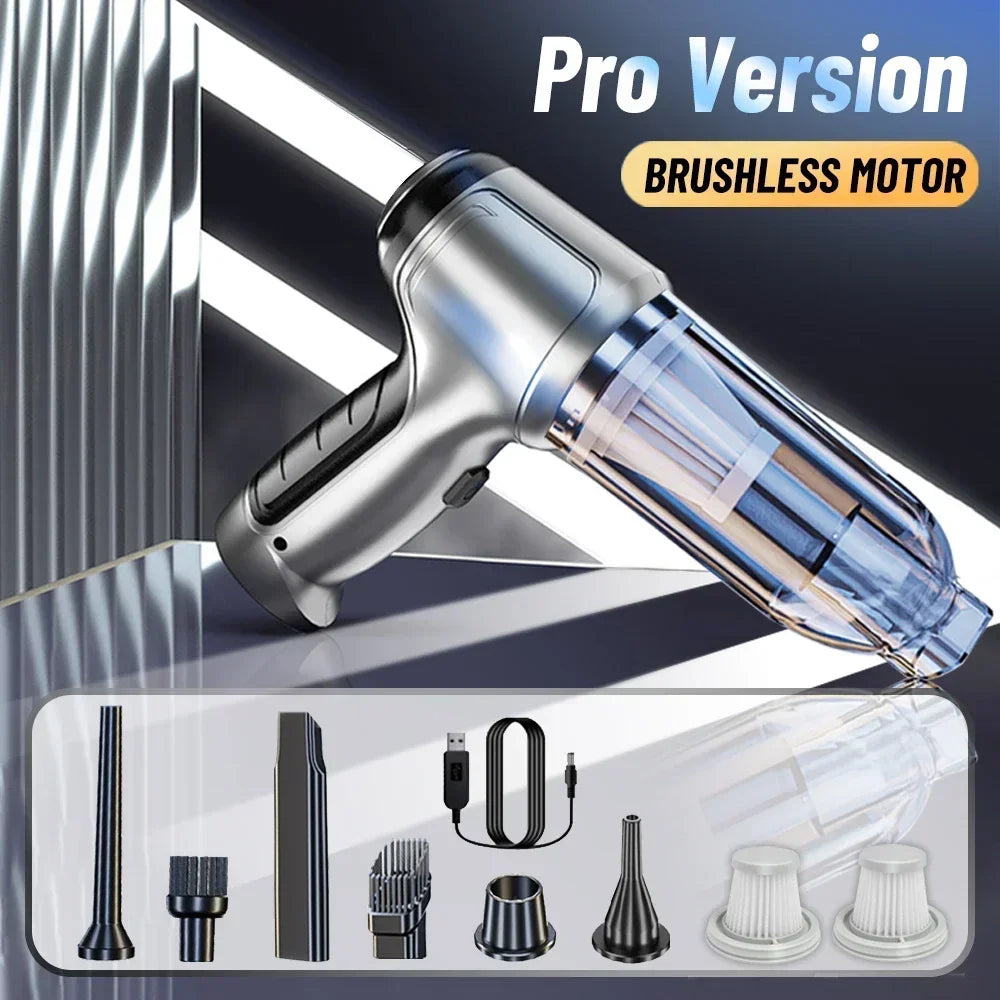 PowerVac™ Cordless Handheld Vacuum Cleaner | Powerful Cleaning for Car & Home