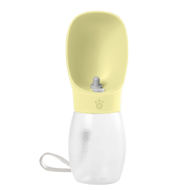 300ml Portable Pet Water Bottle | Leakproof Travel Water Dispenser for Dogs & Cats