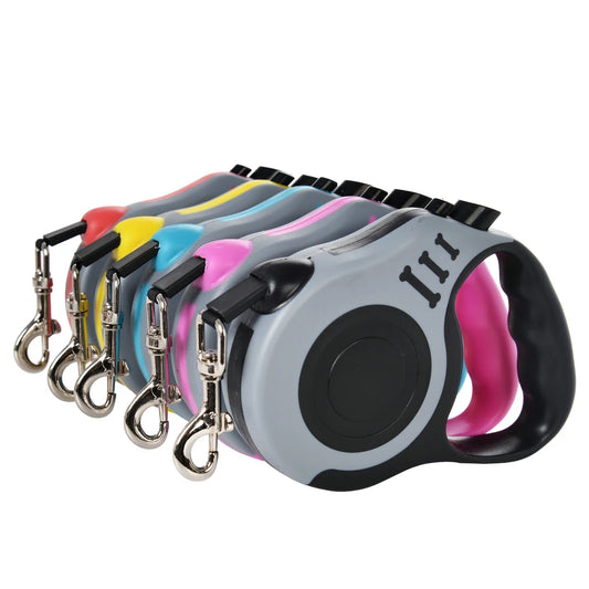 PawFlex Retractable Dog Leash | Adjustable Nylon Lead for Dogs & Cats