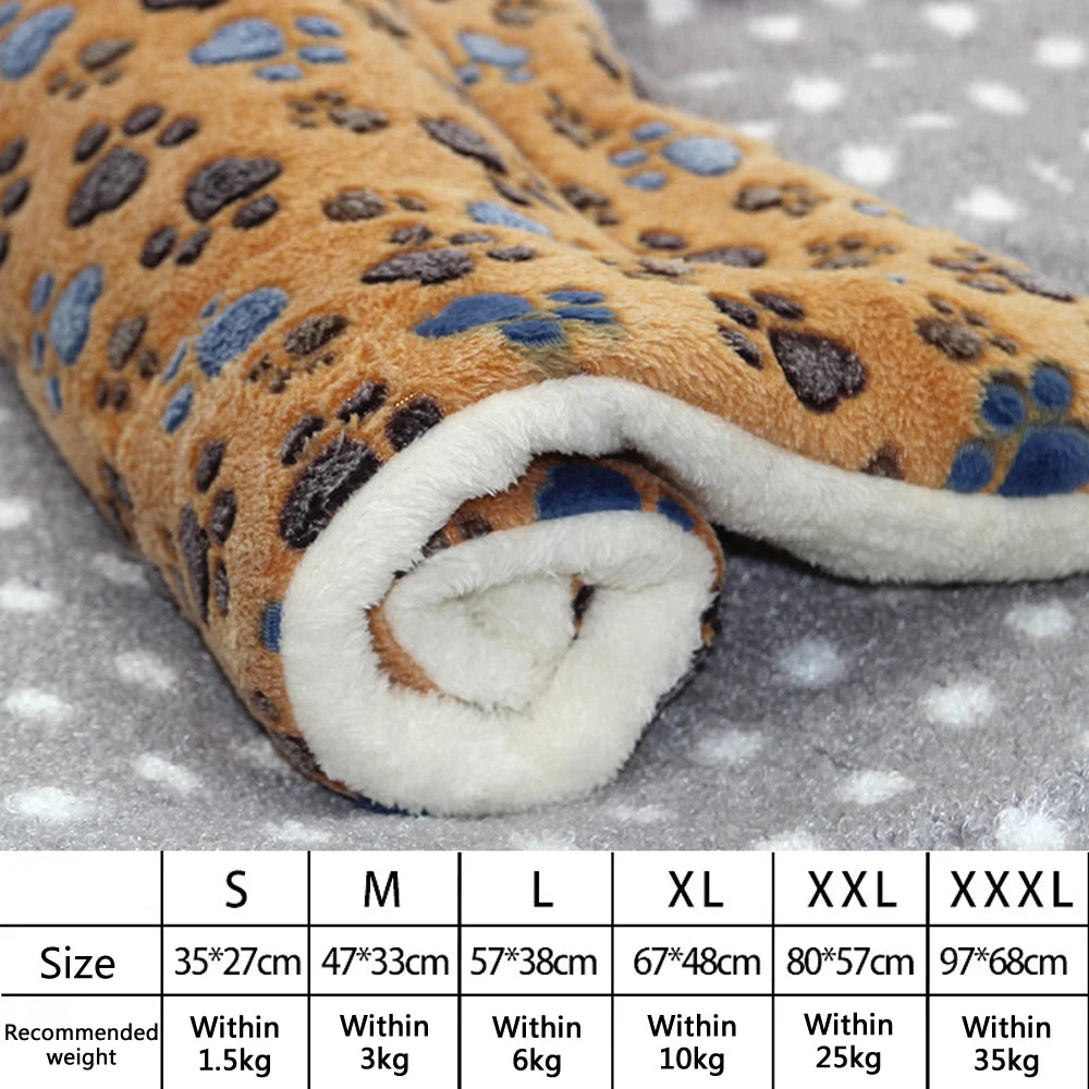 Premium Plush Pet Bed Mat | Soft & Warm Sleeping Mat for Dogs & Cats