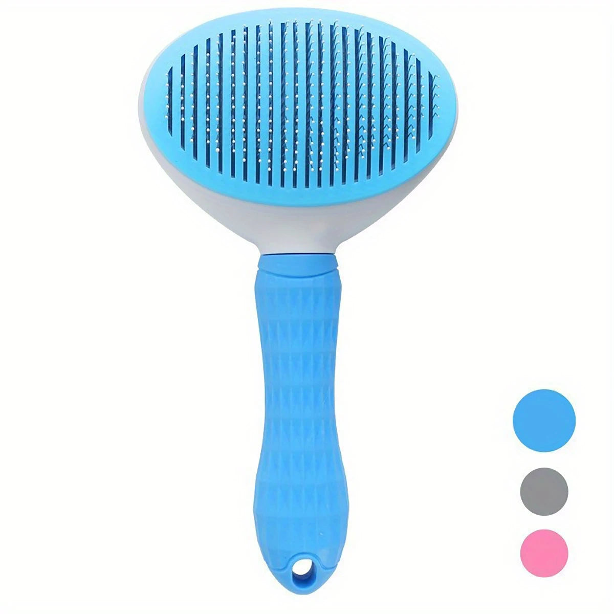 Self-Cleaning Pet Grooming Brush | One-Click Hair Remover for Cats & Dogs
