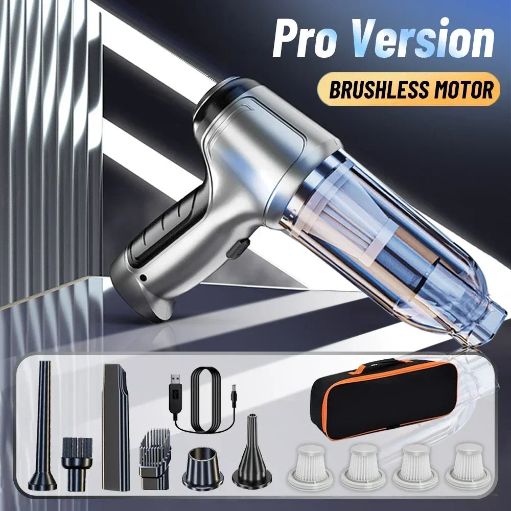 PowerVac™ Cordless Handheld Vacuum Cleaner | Powerful Cleaning for Car & Home
