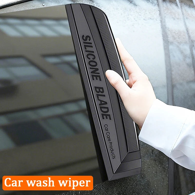 AutoDry Silicone Car Water Squeegee  Scratch-Free Vehicle Drying Wiper