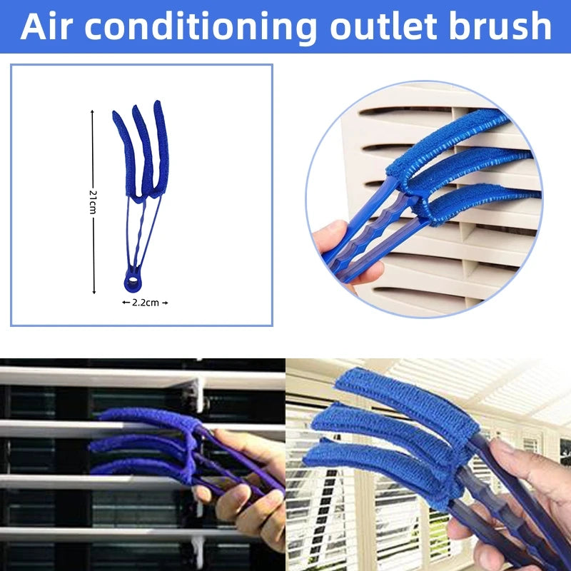 AutoShine Car Detailing Brush Kit  Complete Interior Cleaning Set