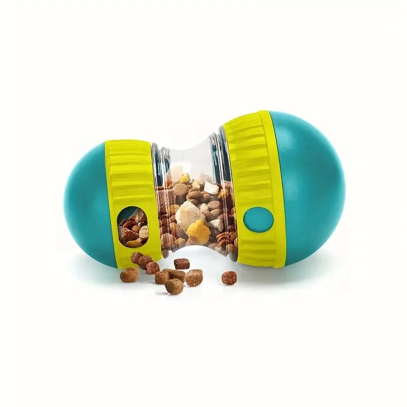 Smart Treat Dispenser Dog Toy  Interactive Slow Feeder & Puzzle Toy