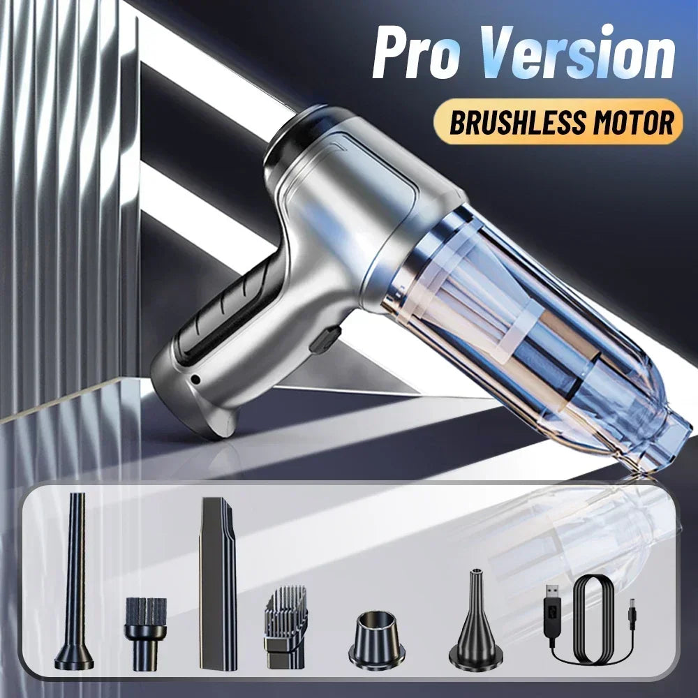 PowerVac™ Cordless Handheld Vacuum Cleaner | Powerful Cleaning for Car & Home
