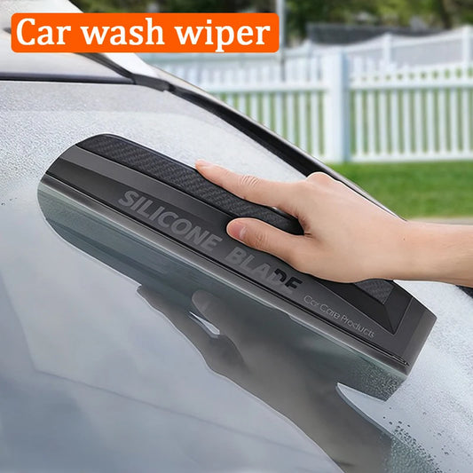 AutoDry Silicone Car Water Squeegee  Scratch-Free Vehicle Drying Wiper
