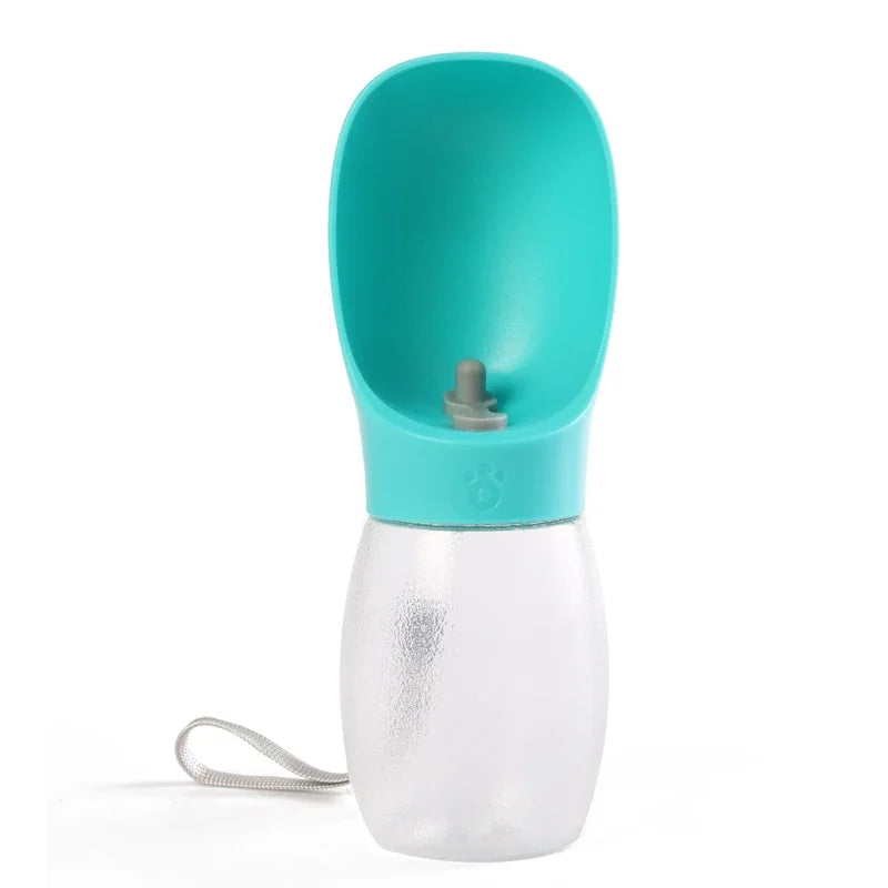300ml Portable Pet Water Bottle | Leakproof Travel Water Dispenser for Dogs & Cats