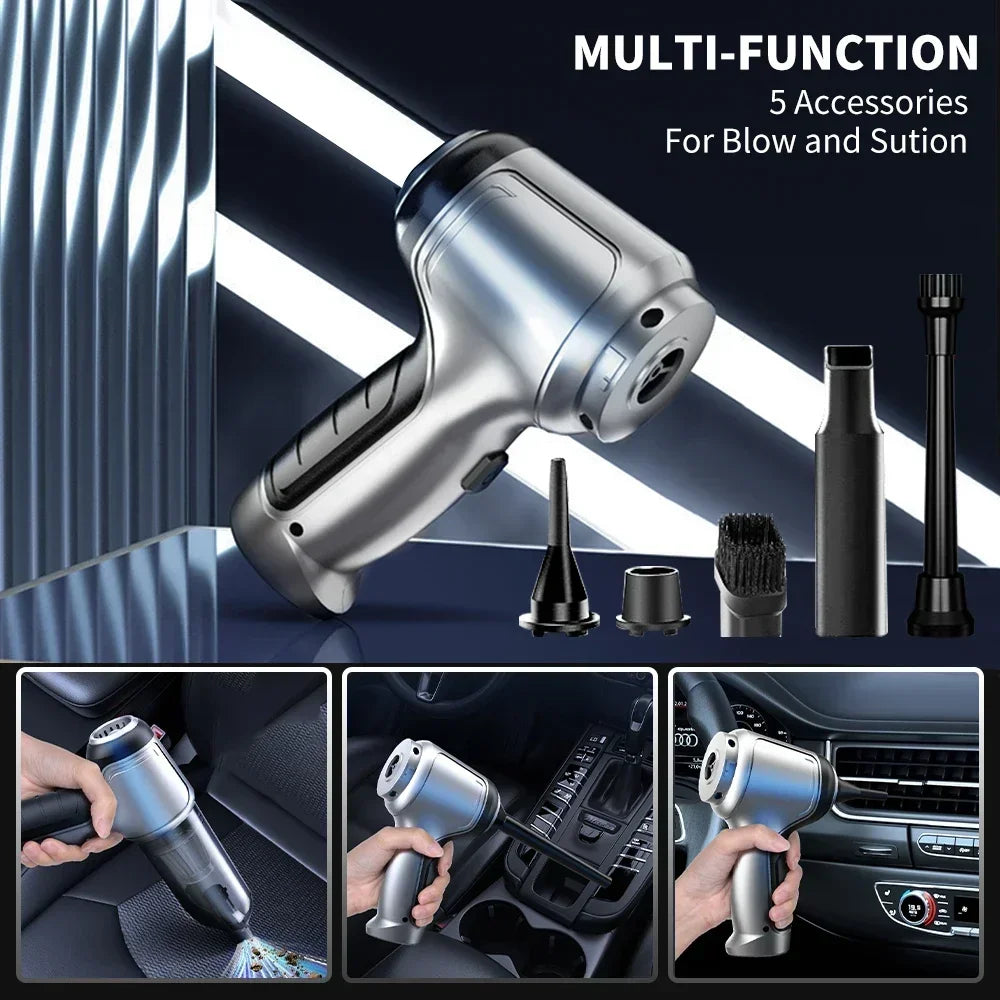 PowerVac™ Cordless Handheld Vacuum Cleaner | Powerful Cleaning for Car & Home